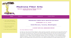 Desktop Screenshot of madronafiberarts.com